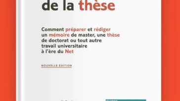 L’art de la thèse PDF GRATUIT