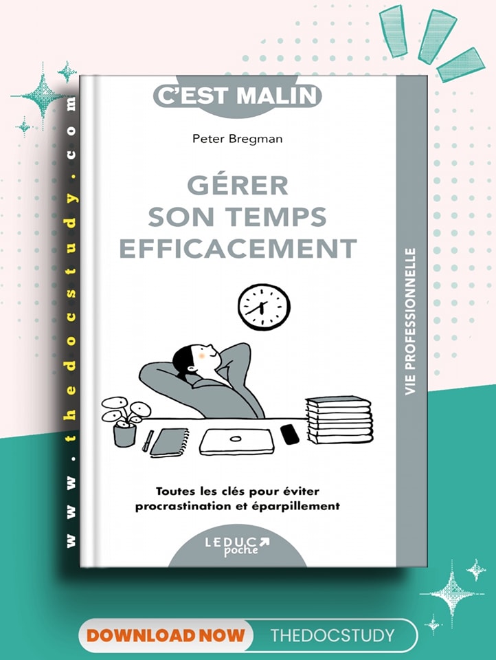 Gérer son temps efficacement de Peter Bregman PDF Gérer son temps efficacement de Peter Bregman PDF
